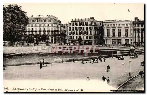 Bayonne - Pont Mayou et Petite Bayonne - Ansichtskarte AK