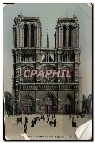 Paris - 4 - Notre Dame - Cartes postales