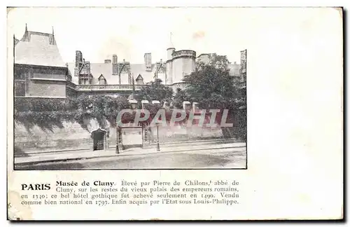 Paris - 5 - Musee du Cluny - Cartes postales