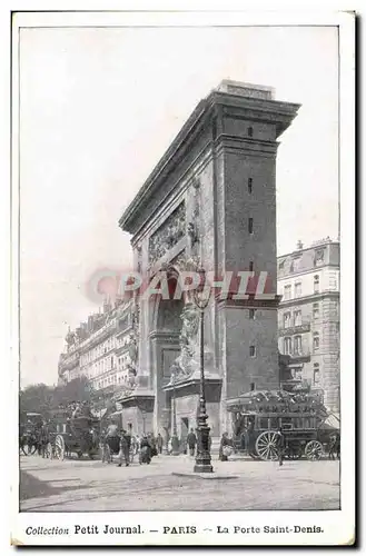 Paris - 10 - La Porte Saint denis - Le Petit Journal - Ansichtskarte AK