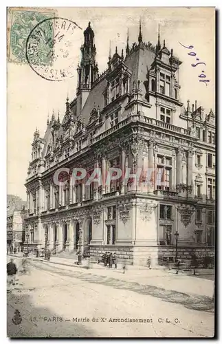 Paris - 10 - Mairie du X Arrondissement - Cartes postales