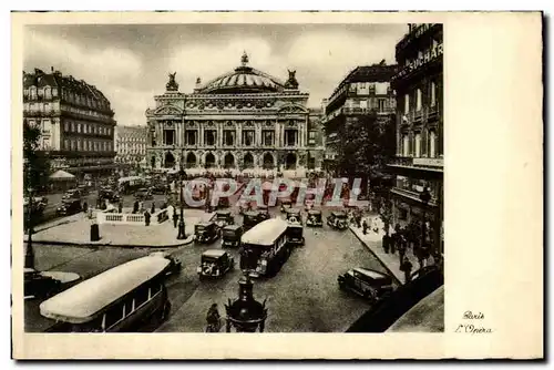 Paris - 9 - L&#39Opera - autobus Cartes postales