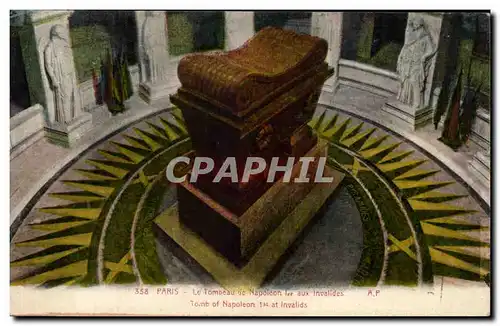 Paris - 7 - Les Invalides - Tombeau de Napoleon I - Ansichtskarte AK