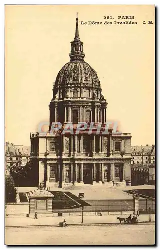 Paris - 7 - Le Dome les Invalides - - Ansichtskarte AK