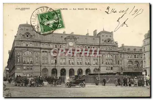 Paris - 8 - La Gare Saint Lazare - Cartes postales