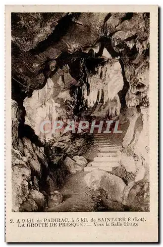 Environs de Padirac et Ceres - La Grotte de Presque - Cartes postales