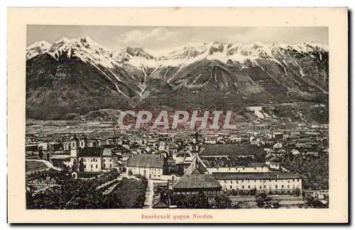 Austriche - Austria - Oesstereich - Tyrol - Tirol - Innsbruck gegen Norden Cartes postales
