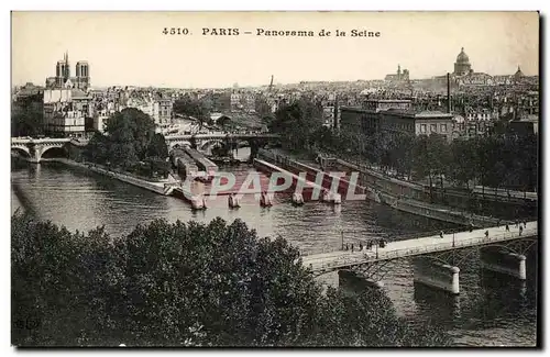 Paris - 1 - Panorama de la Seine Cartes postales