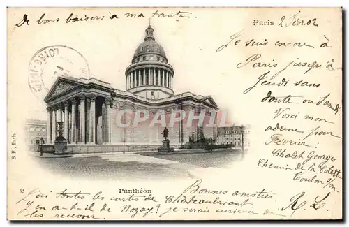 Paris - 5 - Le Pantheon - Cartes postales