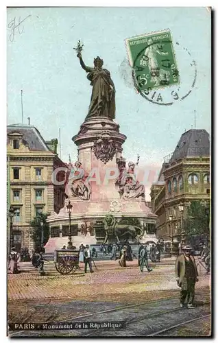 Paris - 10 - Monument de la Republique Cartes postales