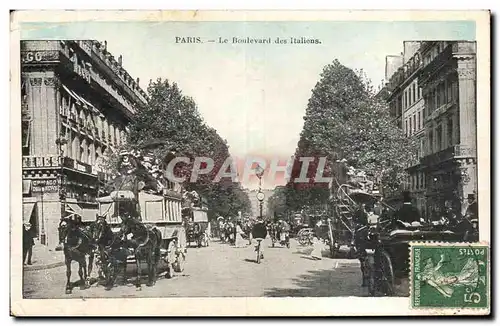 Paris - 9 - Boulevard des Italiens - Cartes postales