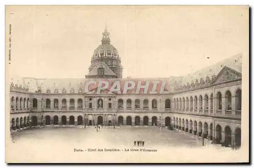 Paris - 7 - Hotel des Invalides - Cour d&#39Honneur Cartes postales