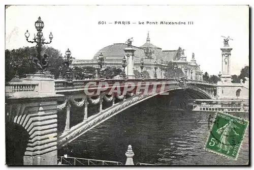 Paris - 7 Le Pont Alexandre III - Cartes postales