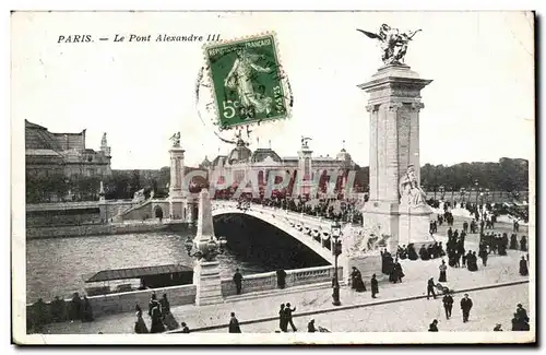 Paris - 7 - Pont Alexandre III - Cartes postales