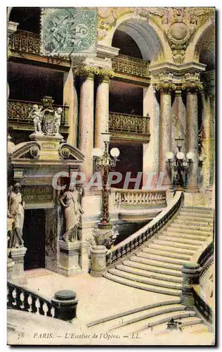 Paris - 9 - L&#39Escalier de l&#39Opera - Cartes postales