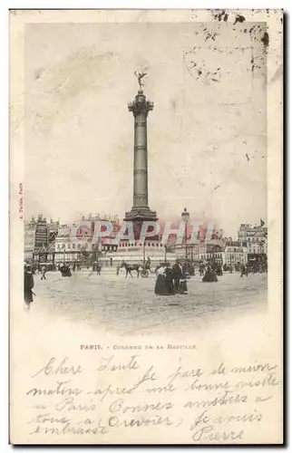 Paris - 11 - Place de la Bastille - Cartes postales