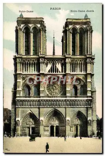 Paris - 4 - Notre Dame - Cartes postales