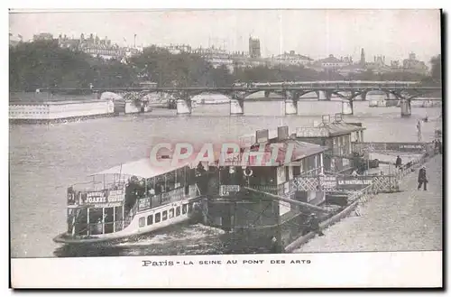 Paris - La Seine au Pont des Arts - Cartes postales