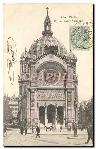 Paris - 8 - Eglise Saint Augustin - Cartes postales