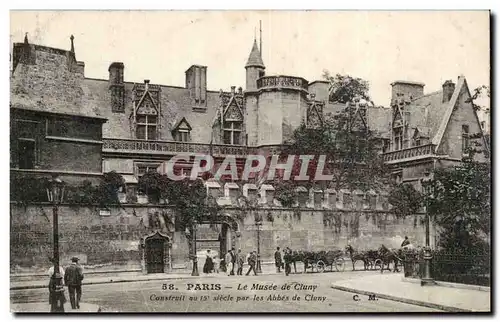 Paris - 5 - Le Musee du Cluny - - Cartes postales