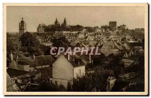 Loches - Vue Generale sur la Ville - La Tour St Antoine - Le Chateau Royale - Ansichtskarte AK