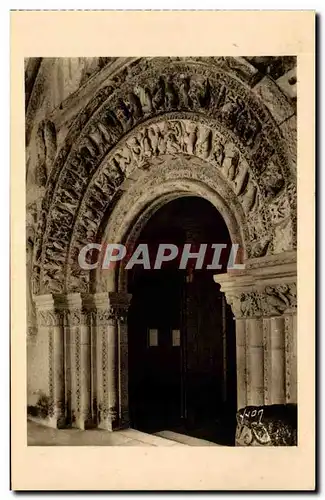 Loches - Le Chateau - Porte de la Collegiale Saint Ours - Ansichtskarte AK