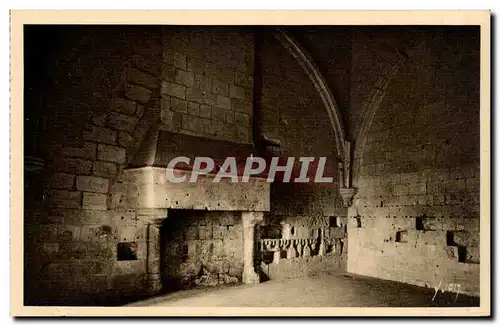 Loches - Le Chateau - Le Donjon - La Salle des Gardes - Ansichtskarte AK