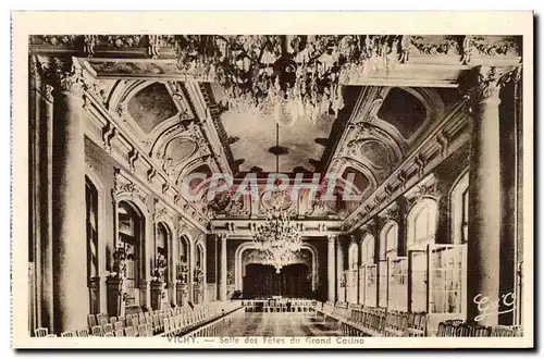 Vichy - Salle des Fetes du Grand casino Ansichtskarte AK