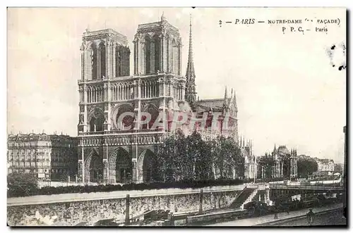 Paris - 4 - Notre Dame - Cartes postales