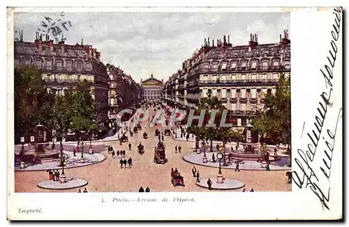 Paris - 9 - L&#39Avenue de l&#39Opera Cartes postales