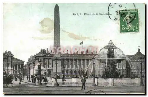 Paris - 8 - Place de la Concorde Cartes postales