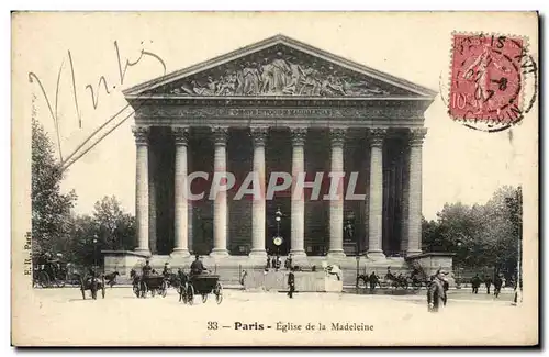 Paris - 8 - La Madeleine - Cartes postales