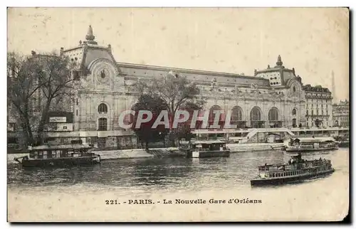 Paris - 14 La Nouvelle Gare d&#39Orleans - Ansichtskarte AK