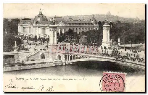 Paris - 8 - Le Petit Palais - pres du Pont Alexandre III - Cartes postales