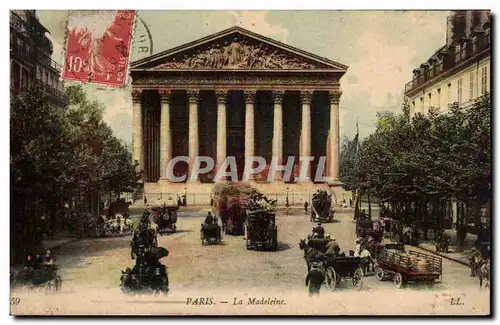 Cartes postales Paris La madeleine