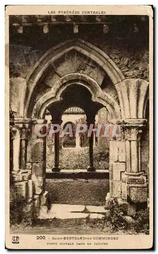 Ansichtskarte AK Saint Bertrand de Comminges Porte ogivale dans le cloitre