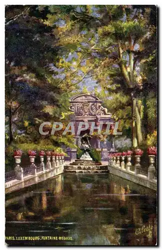 Paris Cartes postales luxembourg Fontaine medicis