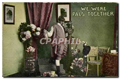 Cartes postales Fantaisie We were pals together (alcool)