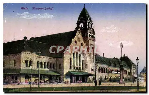 Cartes postales Metz Hauptbahnhof