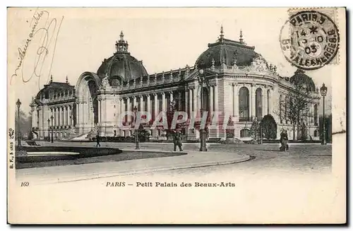 Paris Cartes postales Petit palais des Beaux Arts