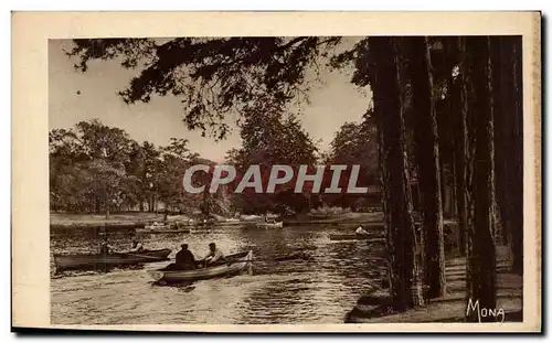 Paris Ansichtskarte AK Une partie de canot au Bois de Boulogne