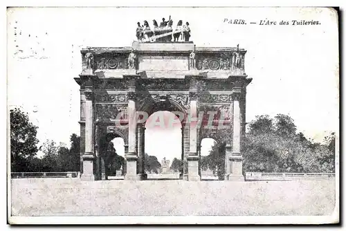 Paris Cartes postales Arc des Tuileries