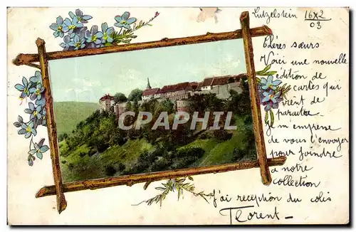 Cartes postales Fantaisie Elsass Lutzelstein La�tzelstein