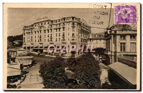 Chatel Guyon Ansichtskarte AK Grand hotel et theatre du casino