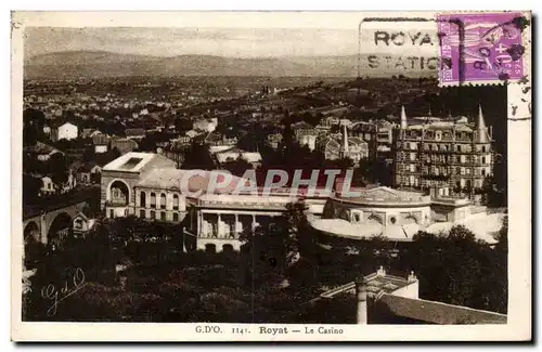 Royat Cartes postales Le casino