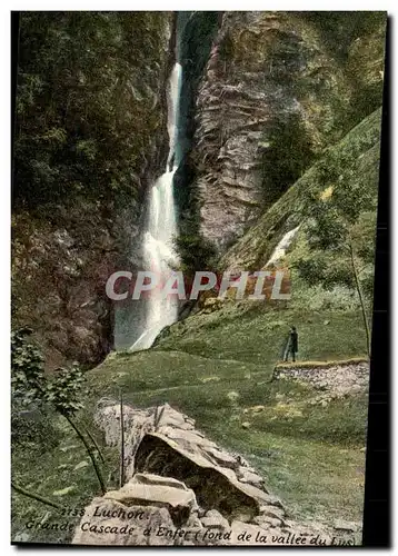 Luchon Ansichtskarte AK Grande cascade d&#39enfer (fond de la vallee du Lys)