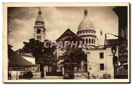 Paris Cartes postales Eglise Saint Pierre et Sacre Coeur de Montmatre