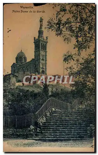 Cartes postales Marseille Notre DAme de la Garde