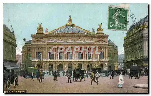 Paris Cartes postales L&#39Opera