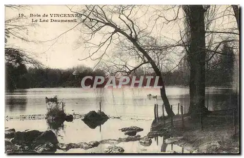 Cartes postales Vincennes Le lac Daumesnil